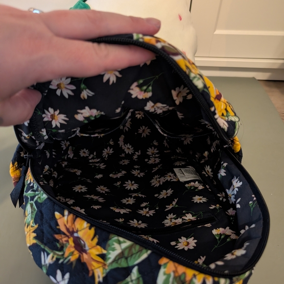 Vera Bradley Sunflower and Daisy Backpack - Picture 3 of 4